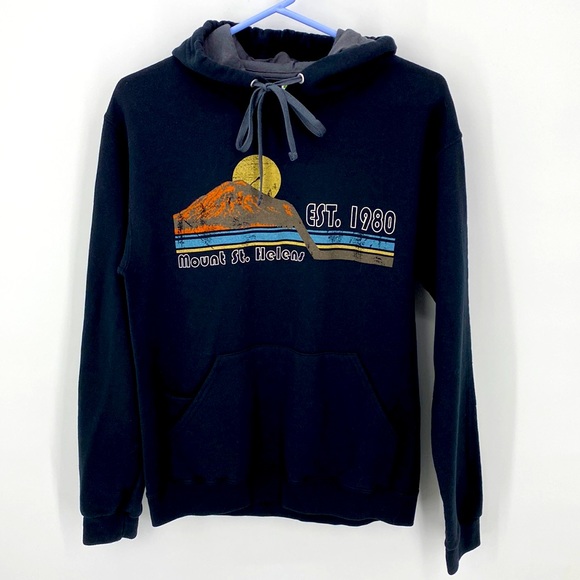 Mount St Helen’s Sweatshirt Hoodie Size Small - Picture 1 of 9